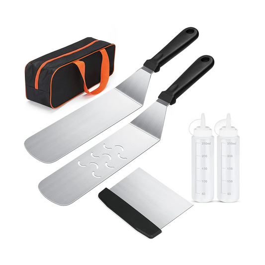 Blackstone Deluxe Griddle Accessories Kit with Spatulas and Carrying Bag